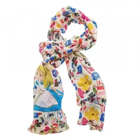 Alice in Wonderland Sjaal – Disney Fashion Accessoire – Magische Wonderland Stijl