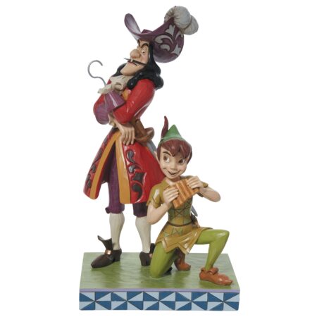 Peter Pan & Hook Figurine – Disney Traditions – 70th Anniversary – Jim Shore – 20 cm