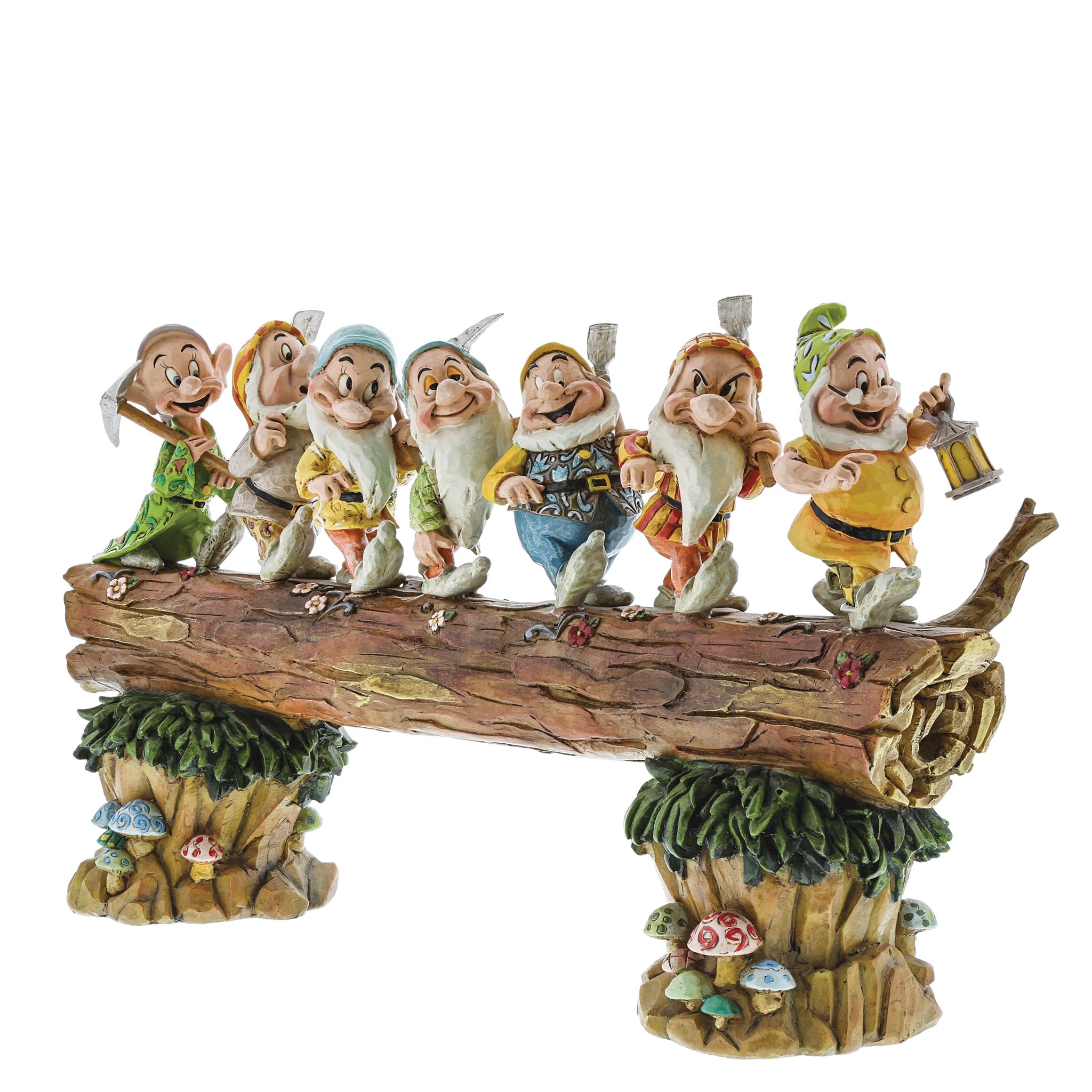 Disney Traditions Homeward Bound Seven Dwarfs Jim Shore Sneeuwwitje beeldje