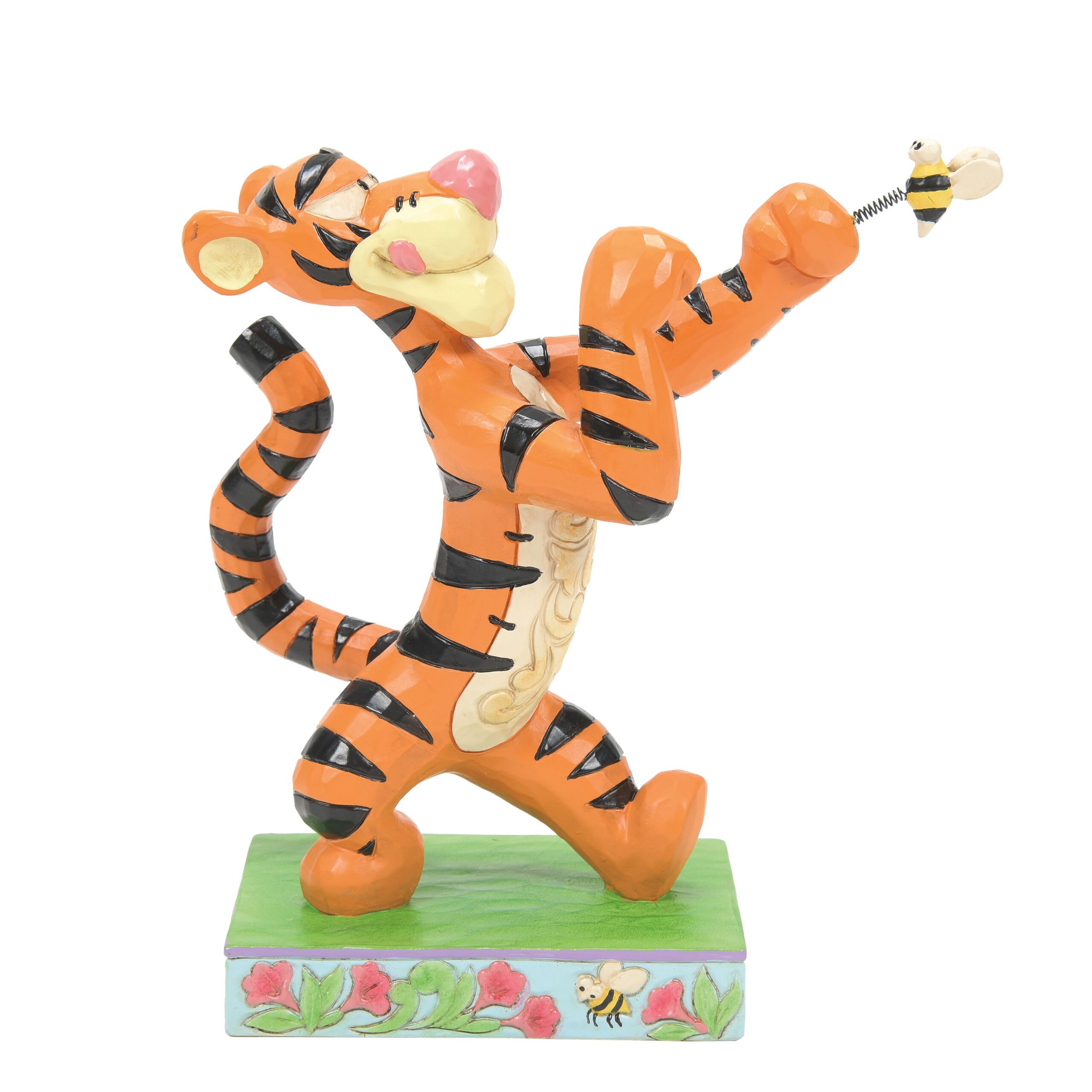 Disney Traditions Tigger Fighting a Bee Jim Shore Winnie the Pooh beeldje