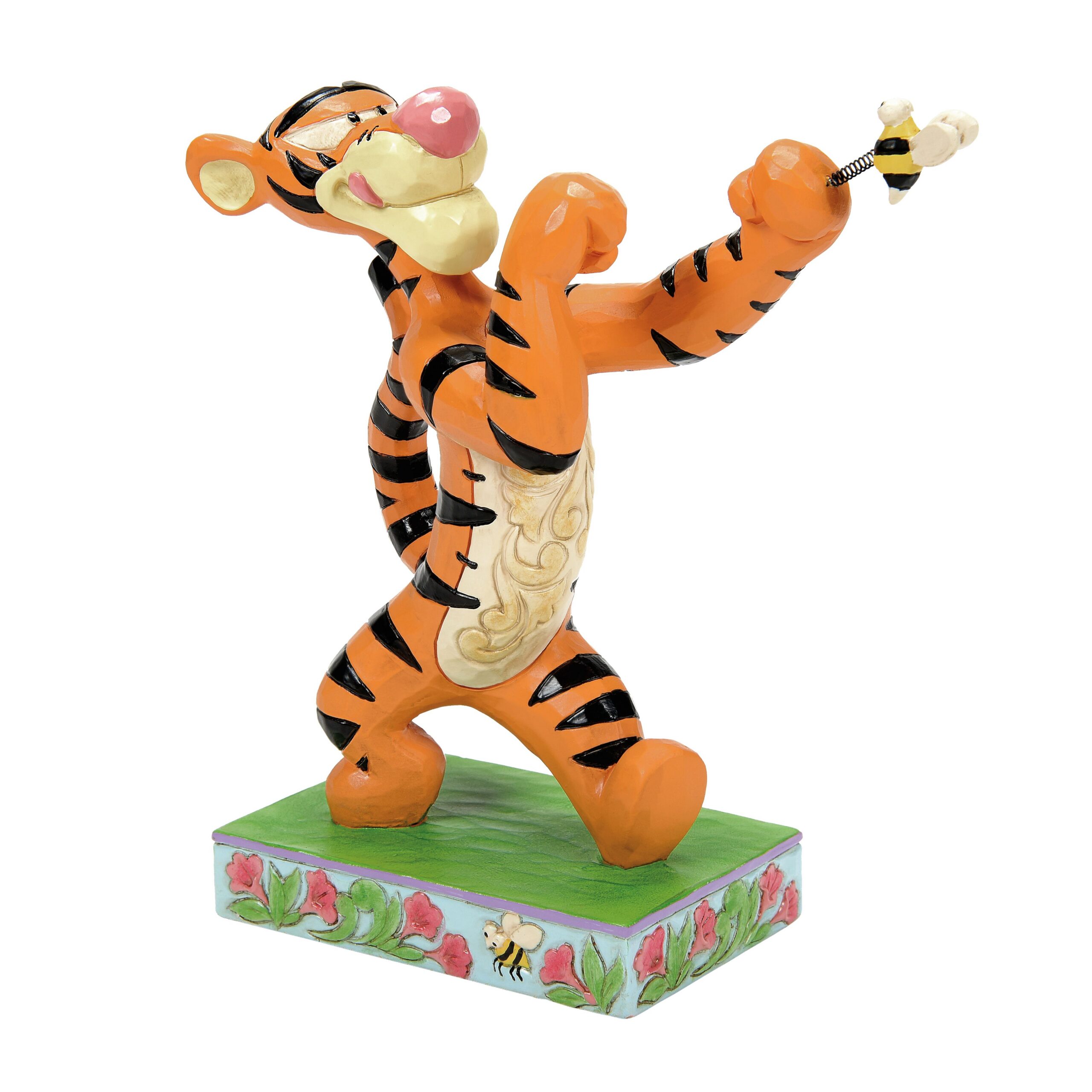 Disney Traditions Tigger Fighting a Bee Jim Shore Winnie the Pooh beeldje