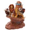Disney Traditions Lion King Carved in Stone Jim Shore beeld met Simba, Mufasa, Nala en Rafiki