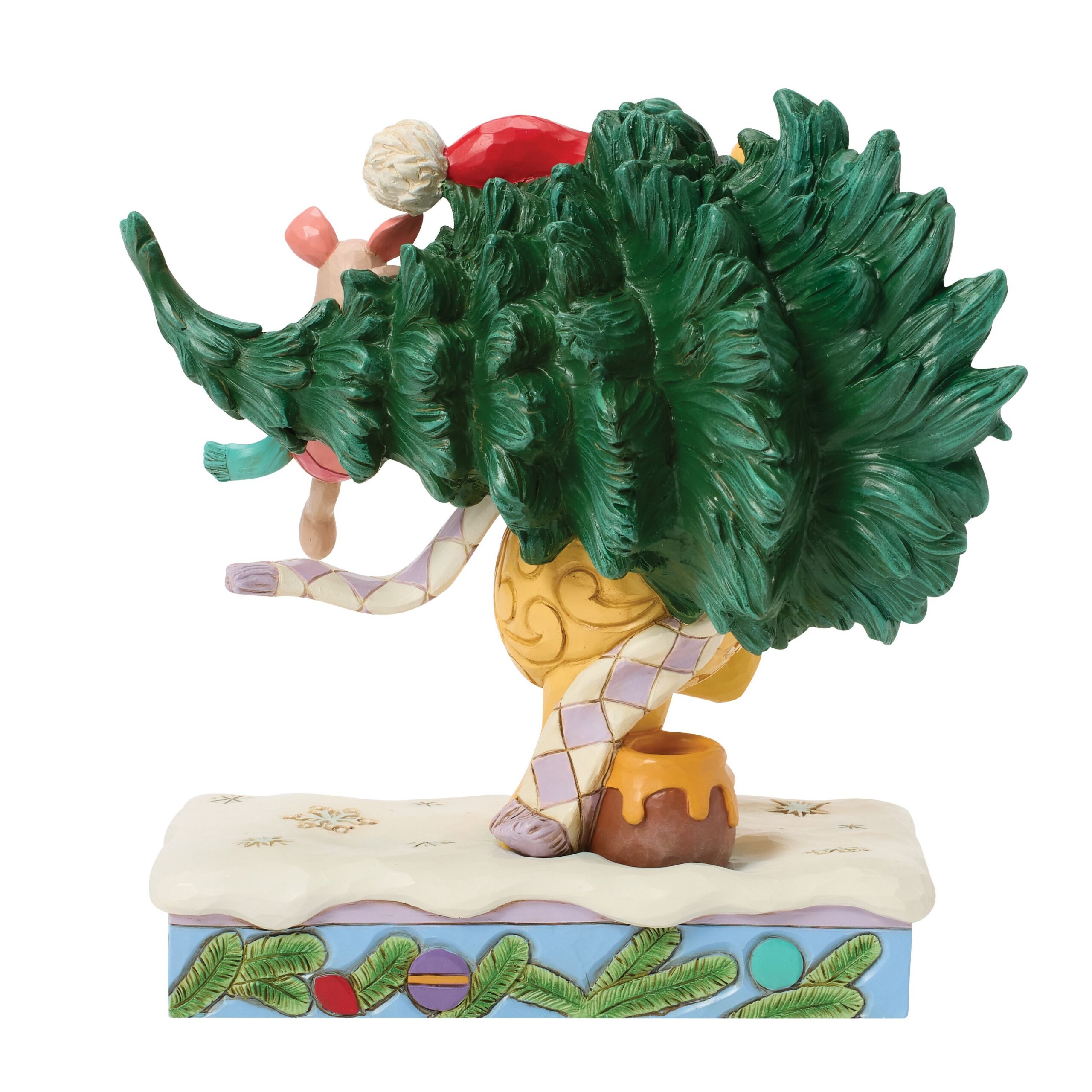 Disney Traditions A Tree for Two Winnie the Pooh & Piglet Jim Shore kerstbeeldje
