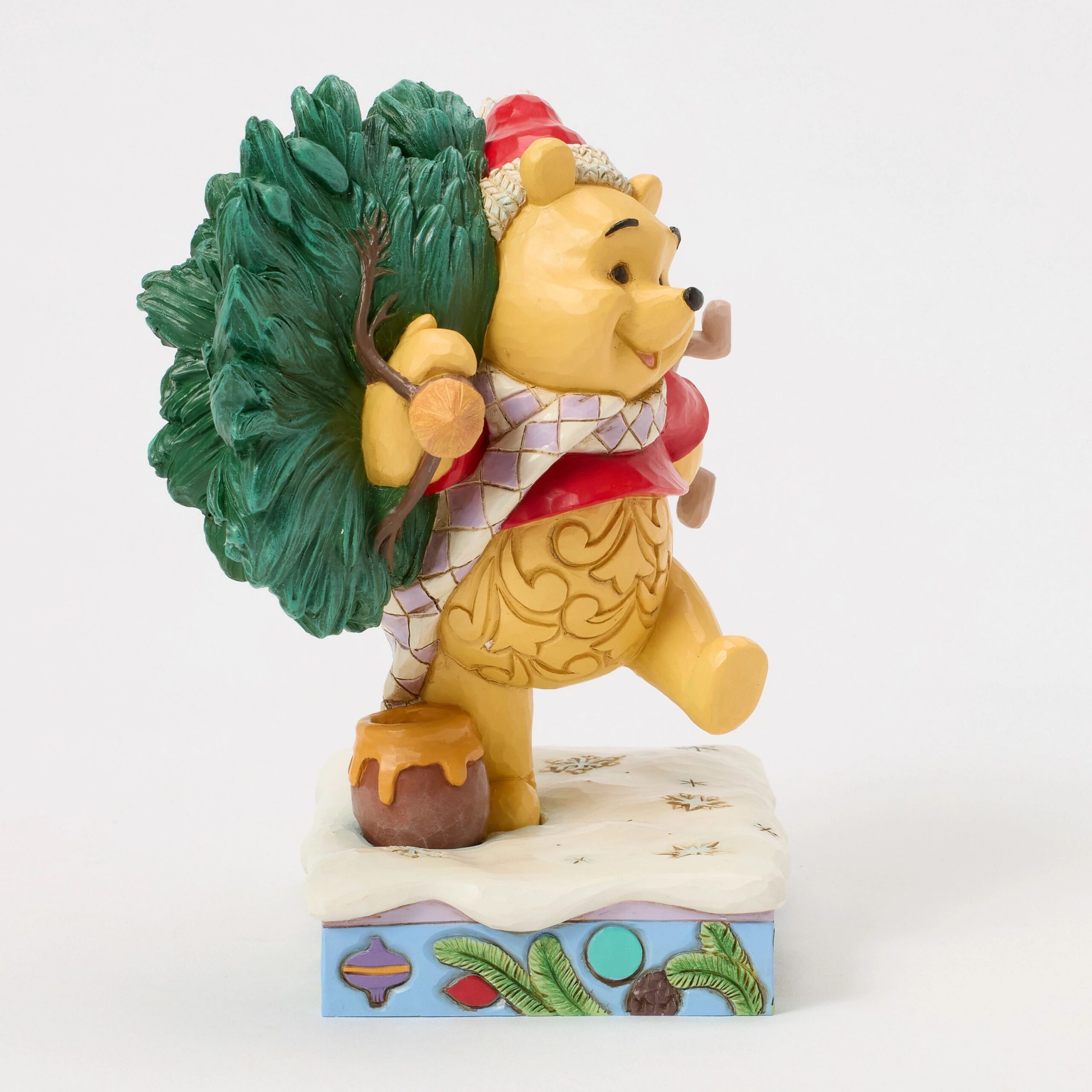 Disney Traditions A Tree for Two Winnie the Pooh & Piglet Jim Shore kerstbeeldje